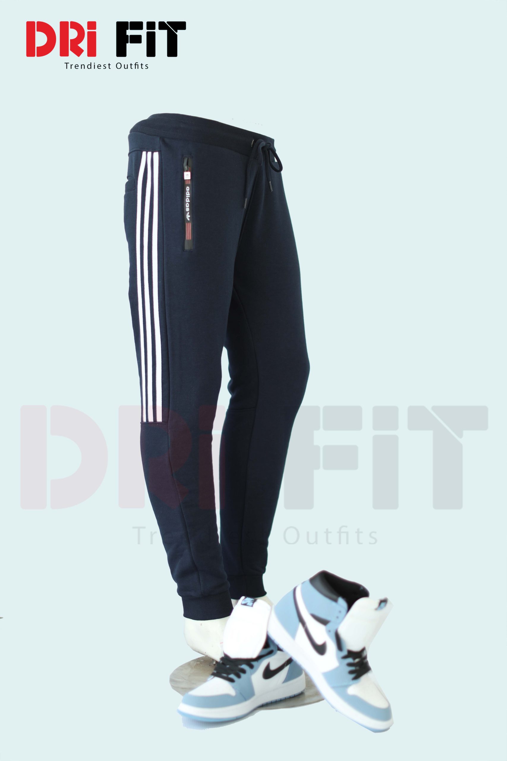 Adidas PREMIUM QUALITY CLOSE BOTTOM ZIP POCKETS PIQUE TROUSER FOR MEN available in Pakistan
