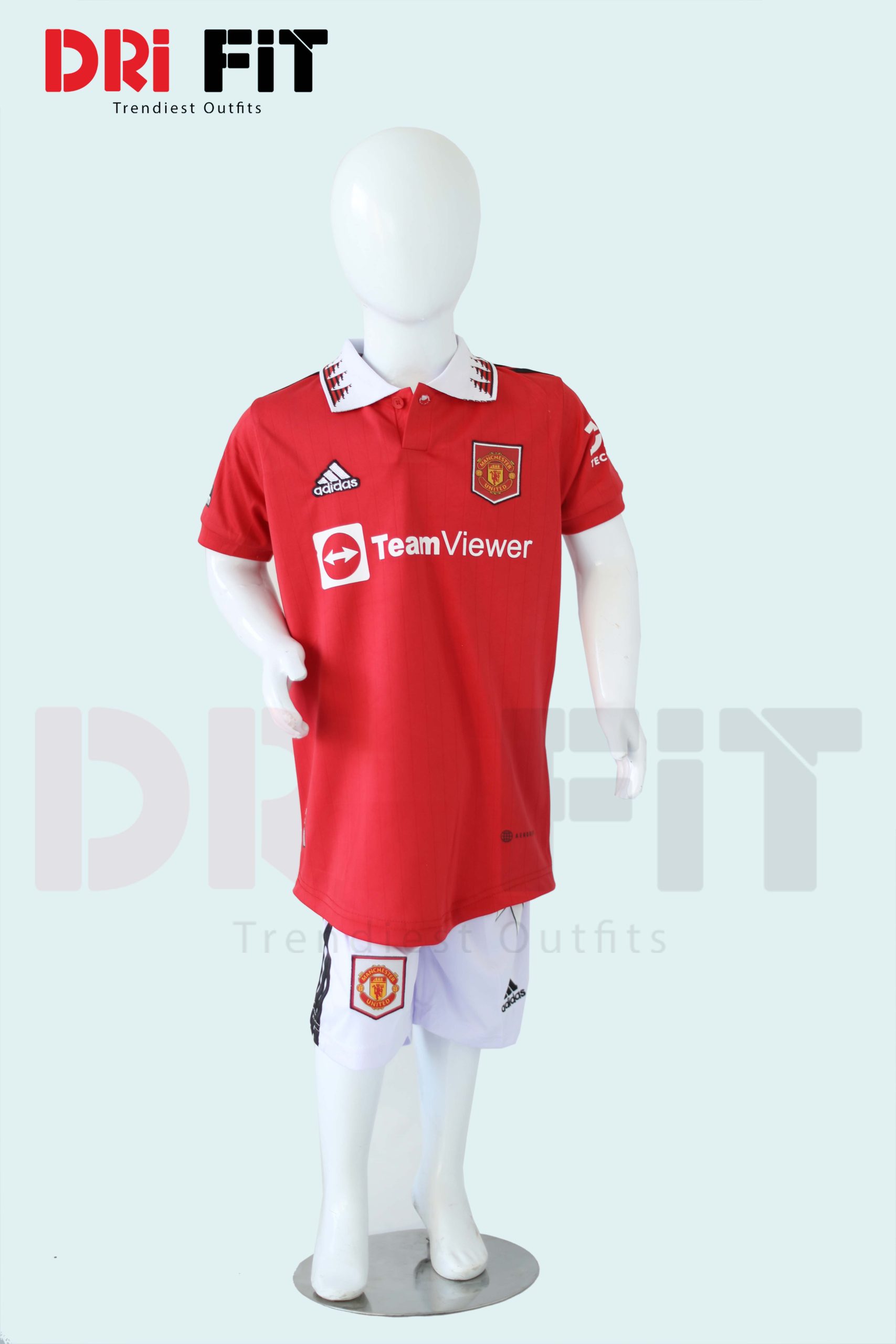 Youth Manchester United Jersey Kit