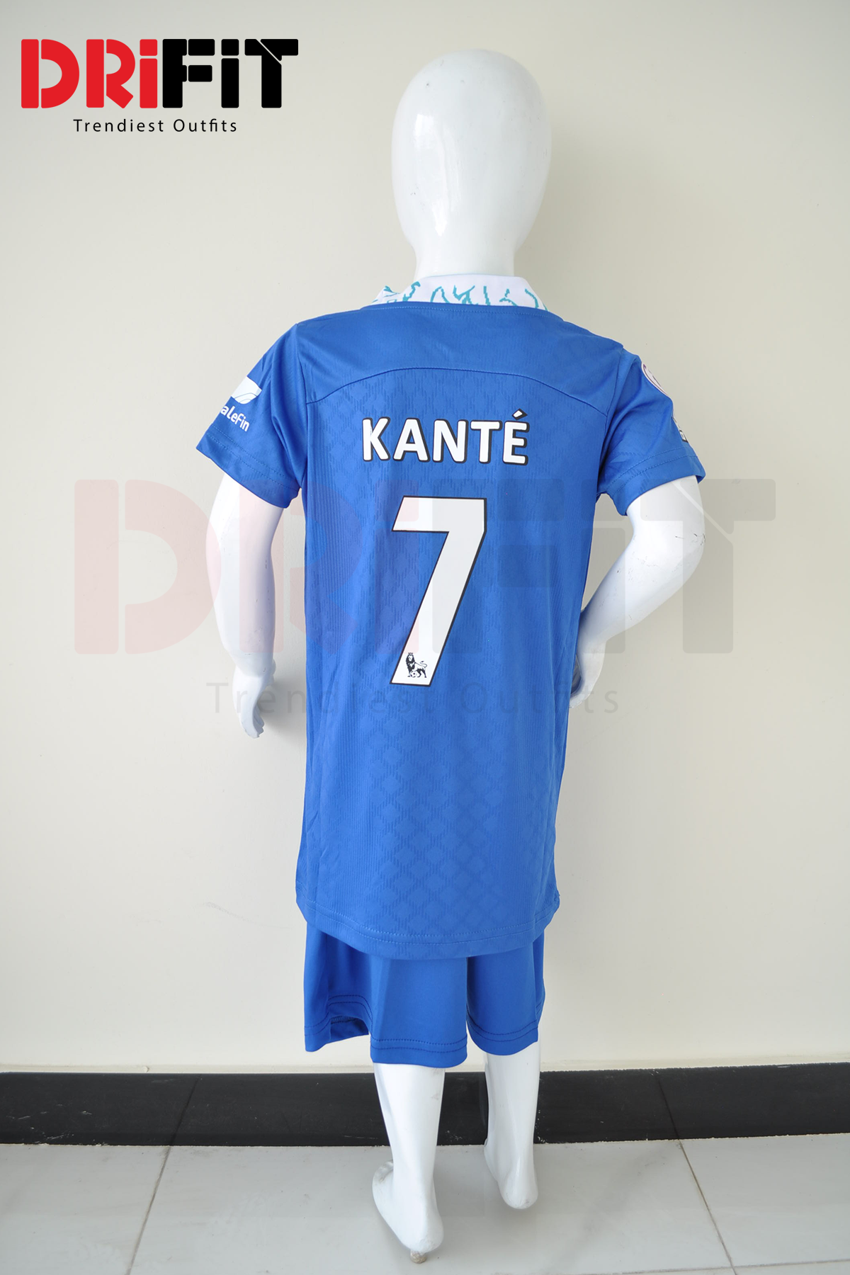 Chelsea Cup Home Stadium Shirt with Kanté 7 printing